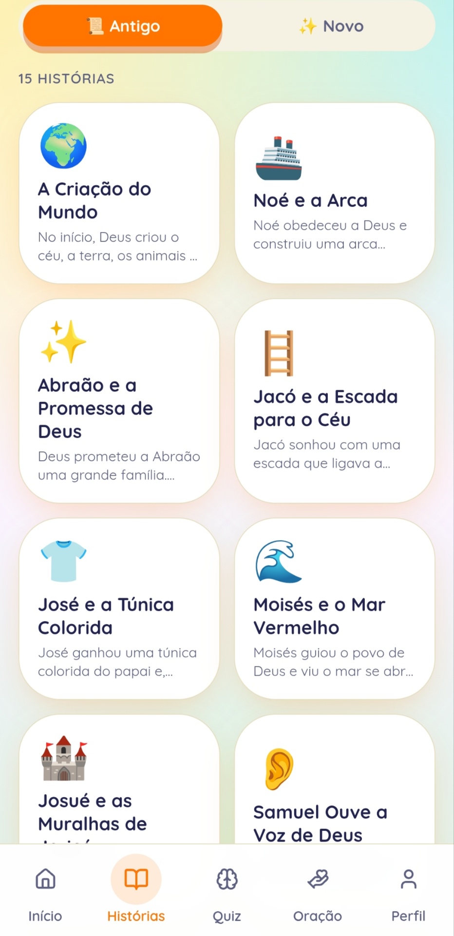 Histórias do Antigo Testamento